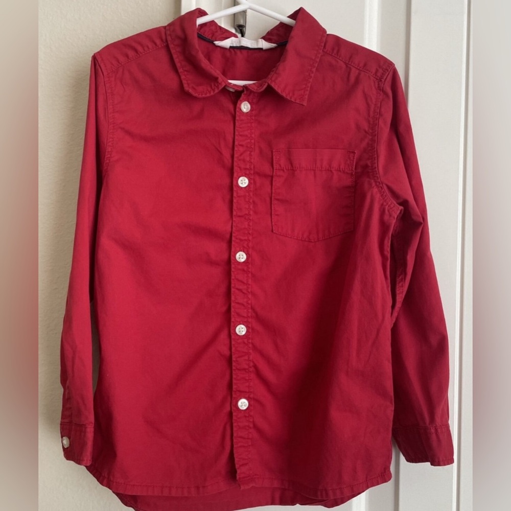 H&M Youth Boy Size 6 Button Up Long Sleeve Shirt